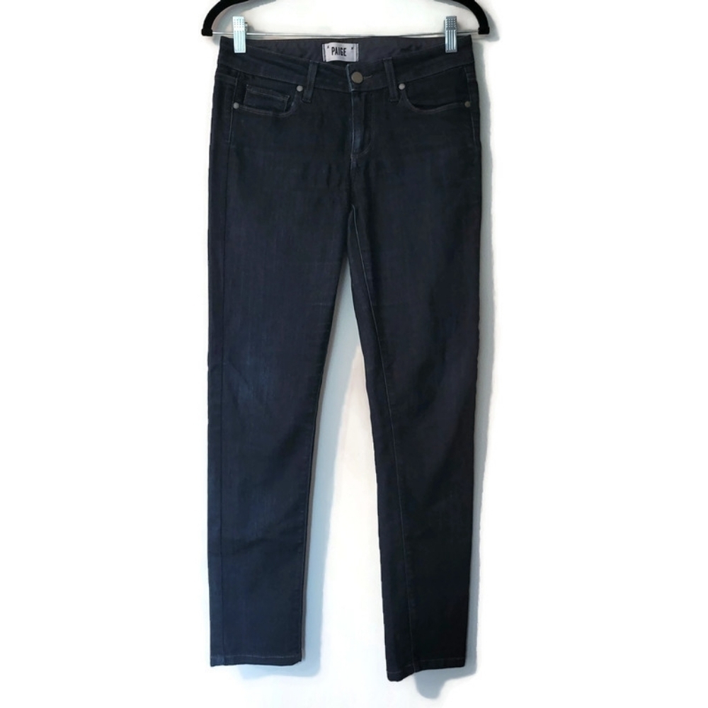 Paige Jeans Skyline Skinny Dark Wash, Size 27